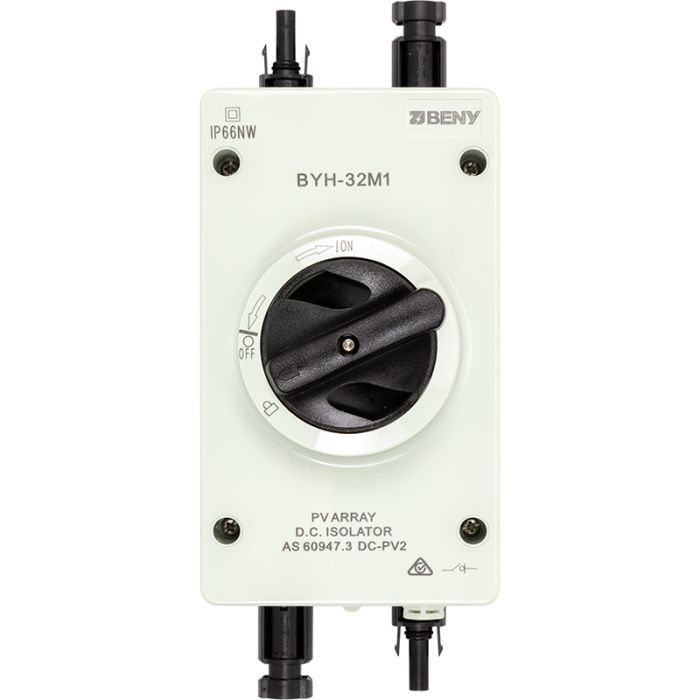 Автоматический выключатель HiSmart 4P, 32A, 1000V, MC4, IP66 Фото