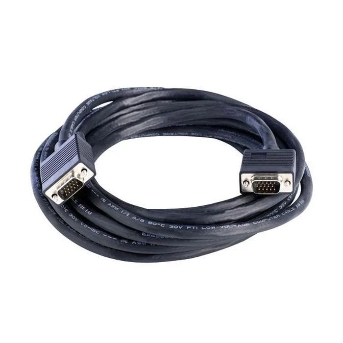 Кабель мультимедийный Gresso VGA M to VGA M 5.0m ferrite Фото