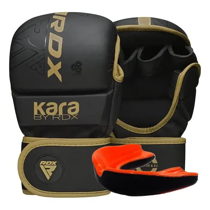 Перчатки для MMA RDX F6 Kara Matte Golden M Фото