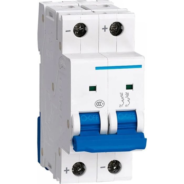 Автоматический выключатель BEIYI YT-DZ47-63-2P-63A Фото