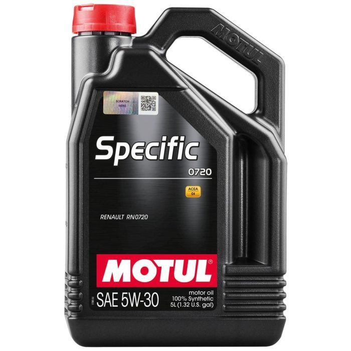 Моторное масло MOTUL Specific 0720 SAE 5W-30, 5л Фото