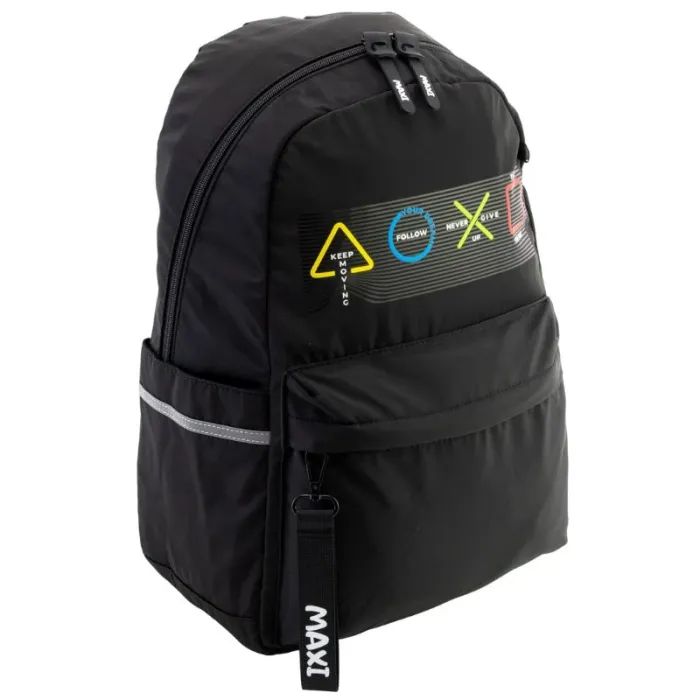 Рюкзак школьный Maxi 16.5" Черный Фото