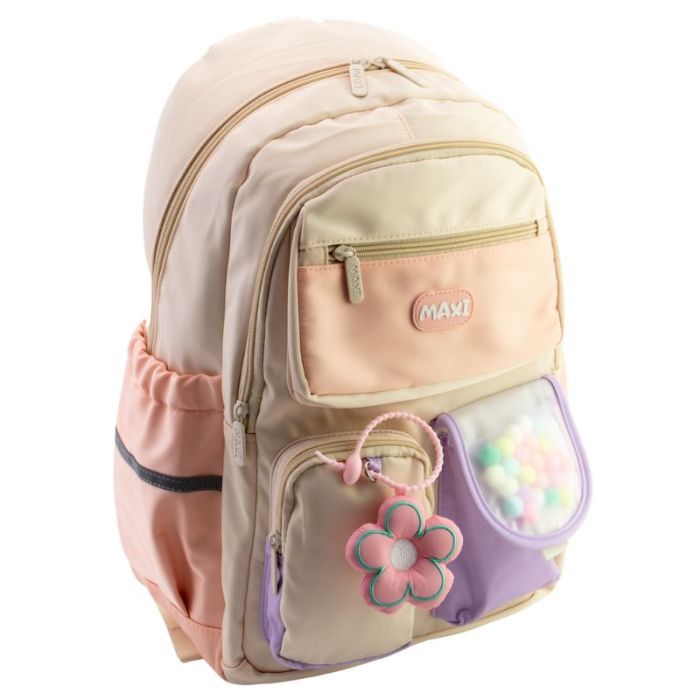 Рюкзак школьный Maxi 18" Песочный Фото
