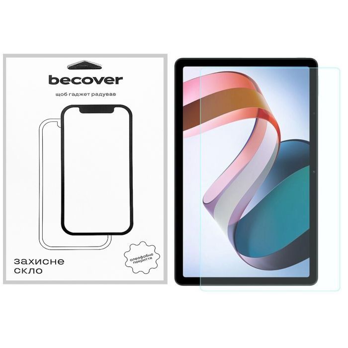 Стекло защитное BeCover Standard Xiaomi Poco Pad / Poco Pad M1 (12.1") Фото