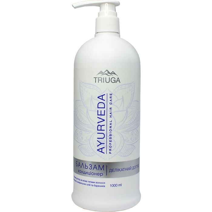 Кондиционер для волос Triuga Ayurveda Деликатный уход 1000 мл Фото