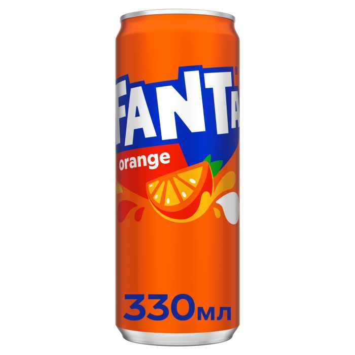 Напиток Fanta Безалкогольний сильногазований соковмісний Апельси Фото