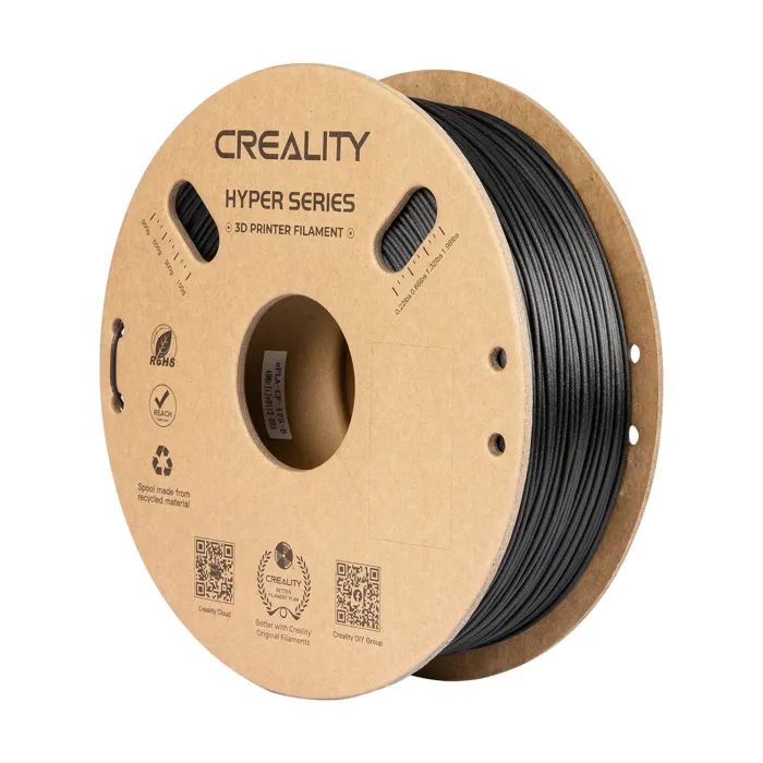 Пластик для 3D-принтера Creality PLA-CF 1кг, 1.75мм, black Фото