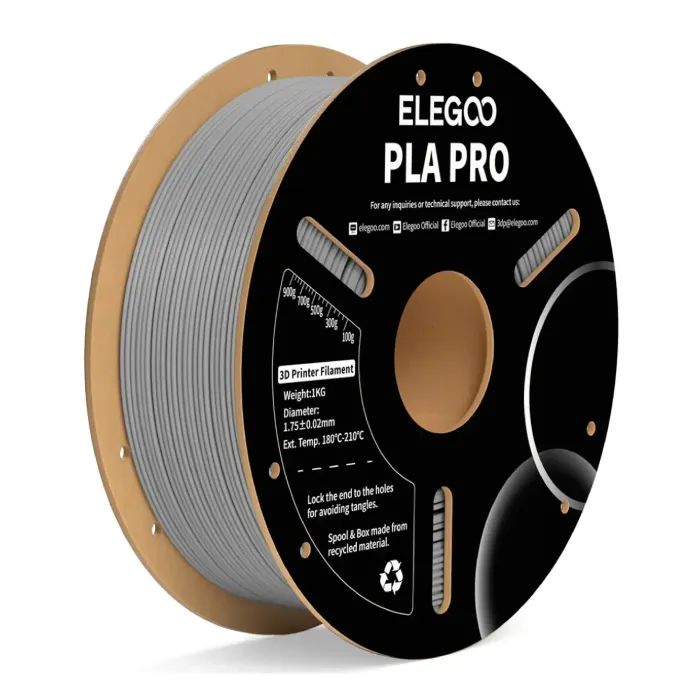 Пластик для 3D-принтера ELEGOO PLA PRO 1кг, 1.75мм, gray Фото