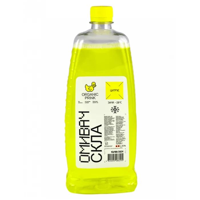 Омыватель автомобильный ORGANIC PRINK -20 °С "Цитрус" 1 л Фото