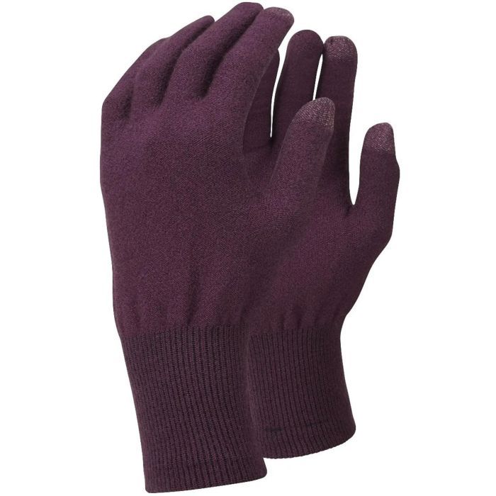 Рукавицы Trekmates Merino Touch Glove TM-005149 blackcurrant L Фото