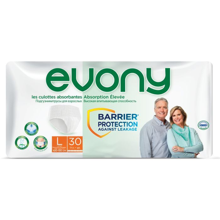 Подгузники для взрослых Evony Трусики 3 Large 30 шт Фото