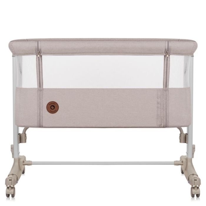 Кроватка Lionelo приставна AURORA BEIGE CAPPUCCINO Фото 3