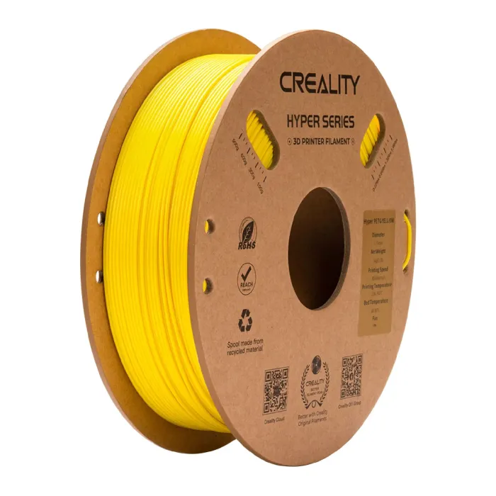 Пластик для 3D-принтера Creality Hyper PETG 1.75мм, yellow, 1кг Фото