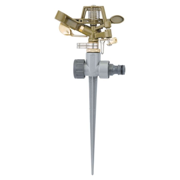 Дождеватель Flora импульсный на металлическом колышке (BRASS+AL) Фото