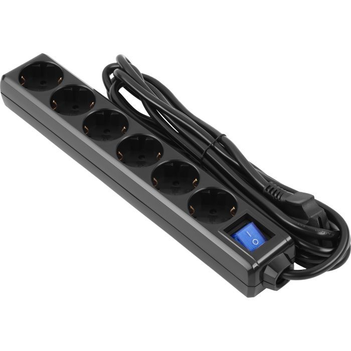 Сетевой удлинитель 2E 2E-U06ESM3BK Фото