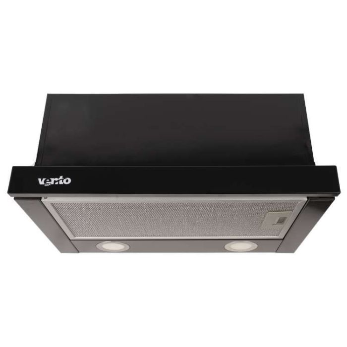 Вытяжка кухонная Ventolux GARDA 50 BK (700) LED Фото