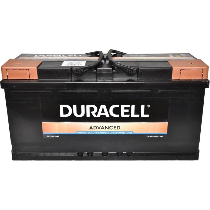 Аккумулятор автомобильный Duracell Advanced DA110 110Ah 900A R+ Фото
