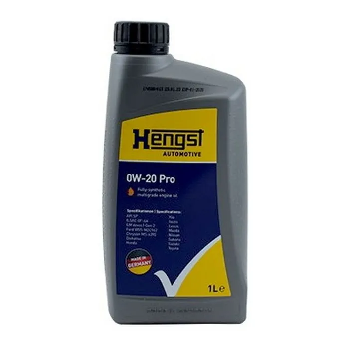 Моторное масло HENGST 0W-20 Pro, 1л Фото