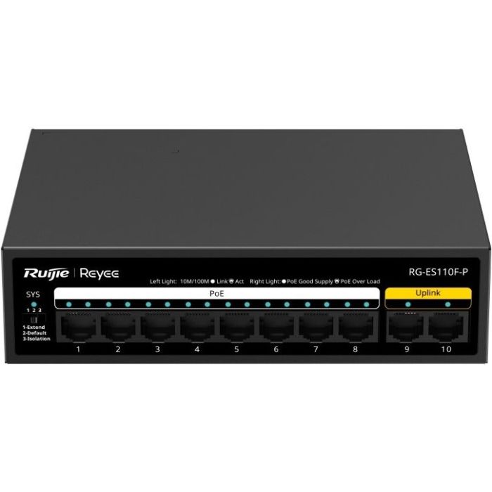 Коммутатор сетевой Ruijie Networks RG-ES110F-P Фото