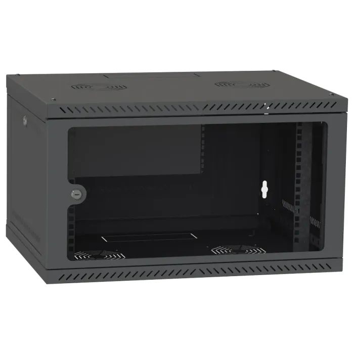Шкаф настенный Ipcom 4U, 600*350, RAL9005 Фото