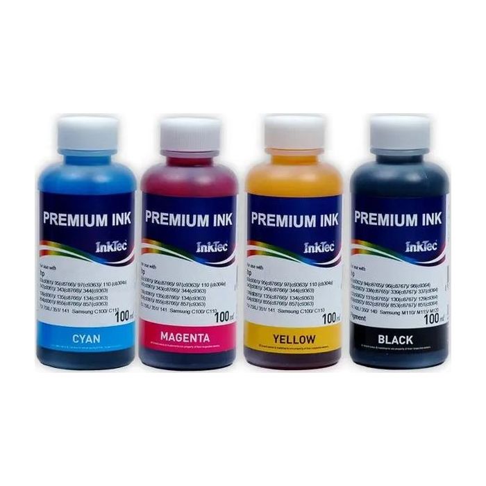 Чернила InkTec Epson L800, 4*1л, BCMY Фото