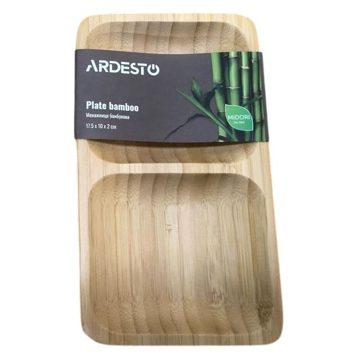 Менажница Ardesto Midori, 17.5х10х2см, бамбук Фото