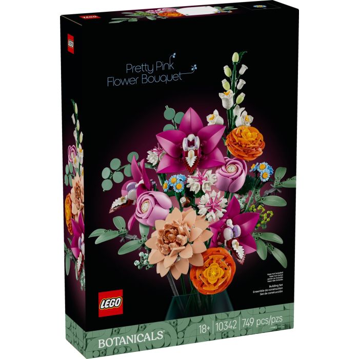 Конструктор LEGO Botanicals Милий рожевий букет квітів Фото