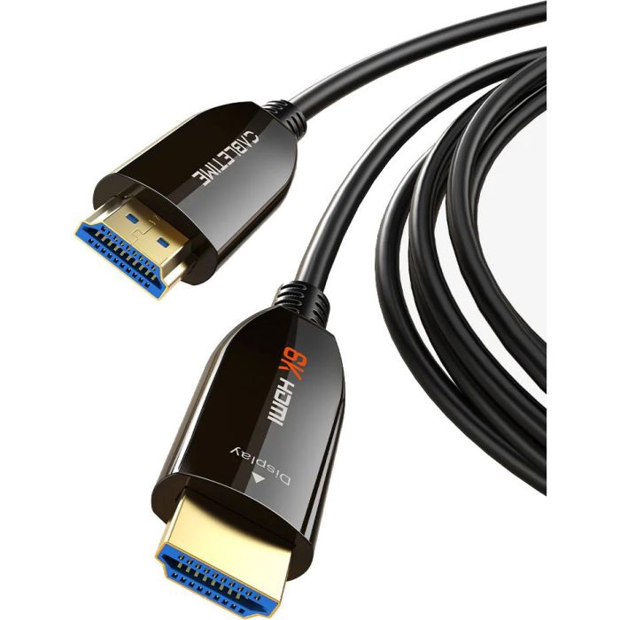 Кабель мультимедийный Cabletime HDMI M to HDMI M 100.0m V2.1 AOC Фото