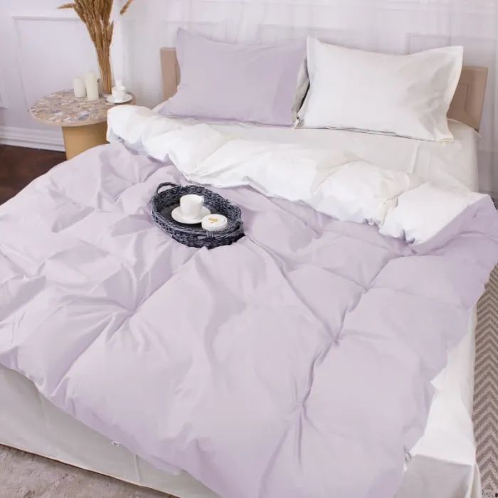 Постельное белье MirSon Poplin Line 002 + 054 Geraldine 110x140 Фото