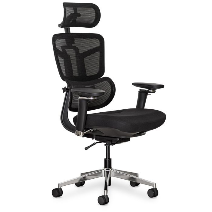 Офисное кресло Mealux S4 Air Fabric Black Фото