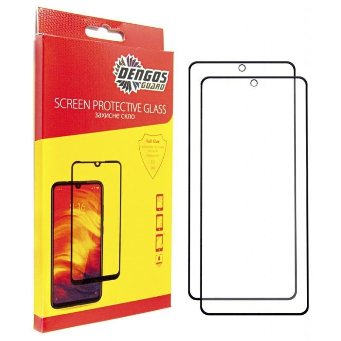 Стекло защитное Dengos Kit 2pcs Xiaomi Redmi Note 14 Фото