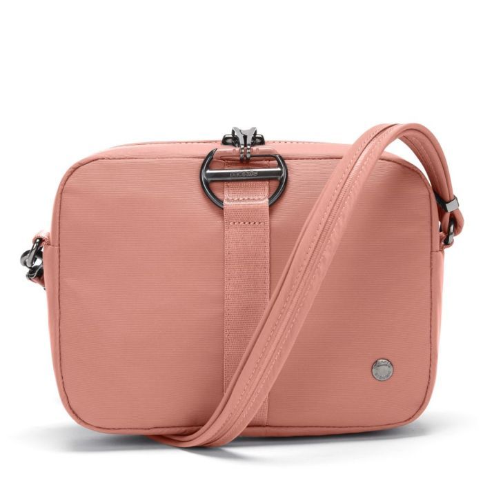 Сумка Pacsafe Citysafe CX square Crossbody Розовая Фото
