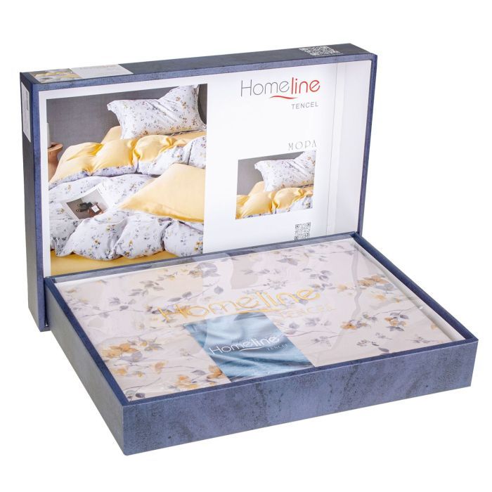 Постельное белье Home Line Сатин Тенсел Мора евро Фото