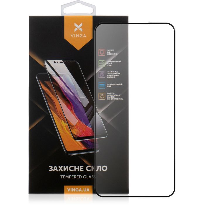 Стекло защитное Vinga Samsung Galaxy S24FE Фото