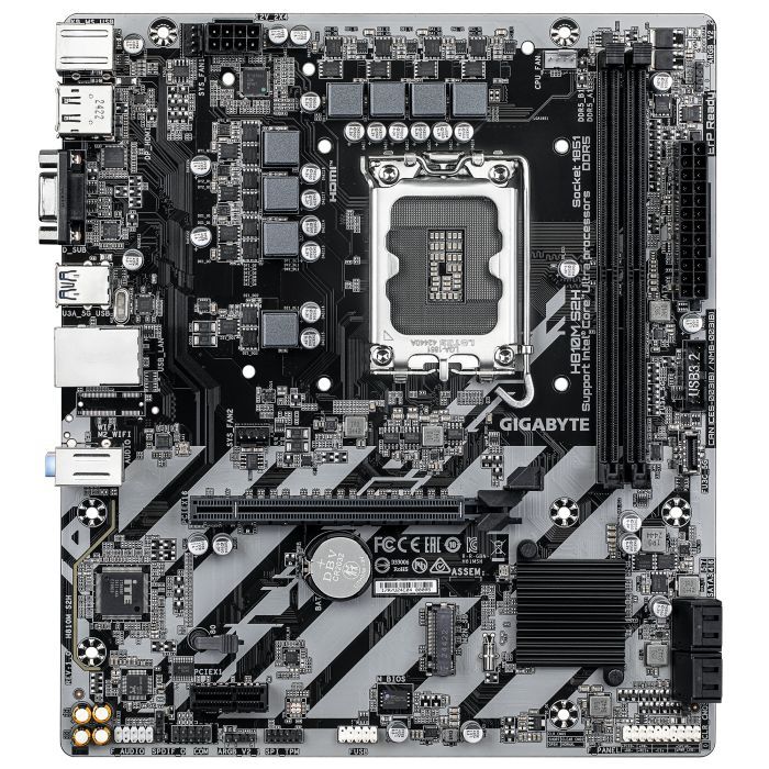 Материнская плата GIGABYTE H810M S2H Фото