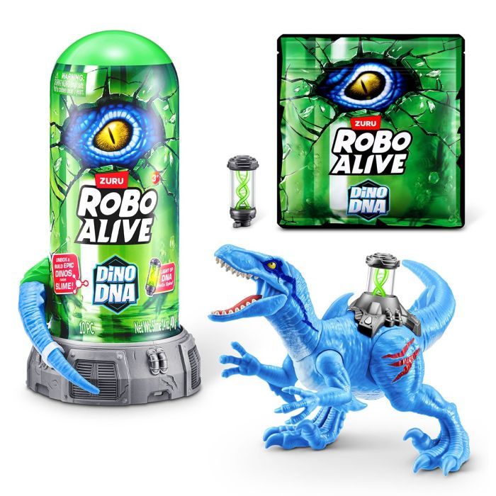 Интерактивная игрушка Pets & Robo Alive ДНК Велоцизавра Фото