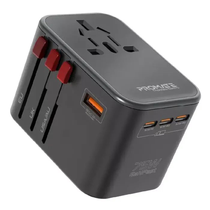 Зарядное устройство Promate tripmate-gan75 Фото