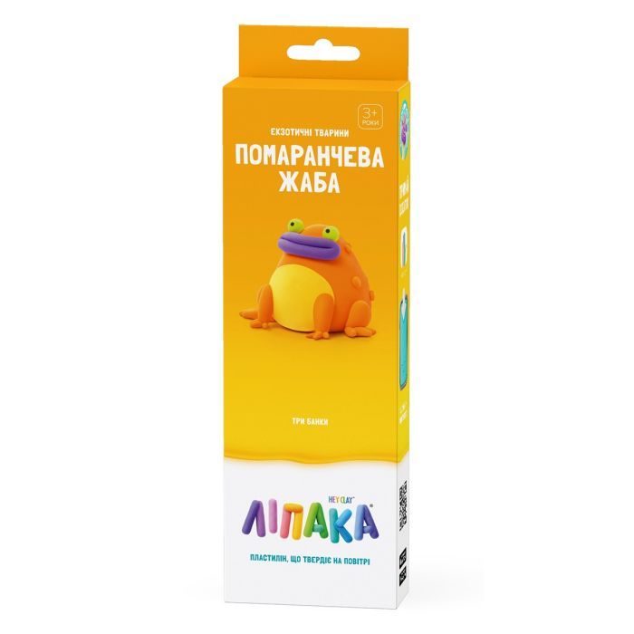 Набор для творчества Lipaka пластилину, Помаранчева жаба Фото