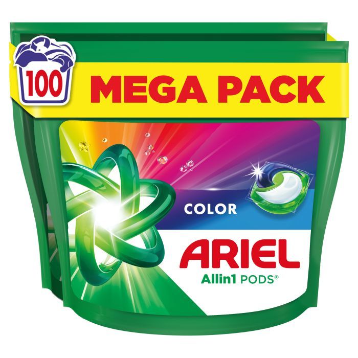 Капсулы для стирки Ariel Pods All-in-1 Color Для кольорового 100 шт. Фото
