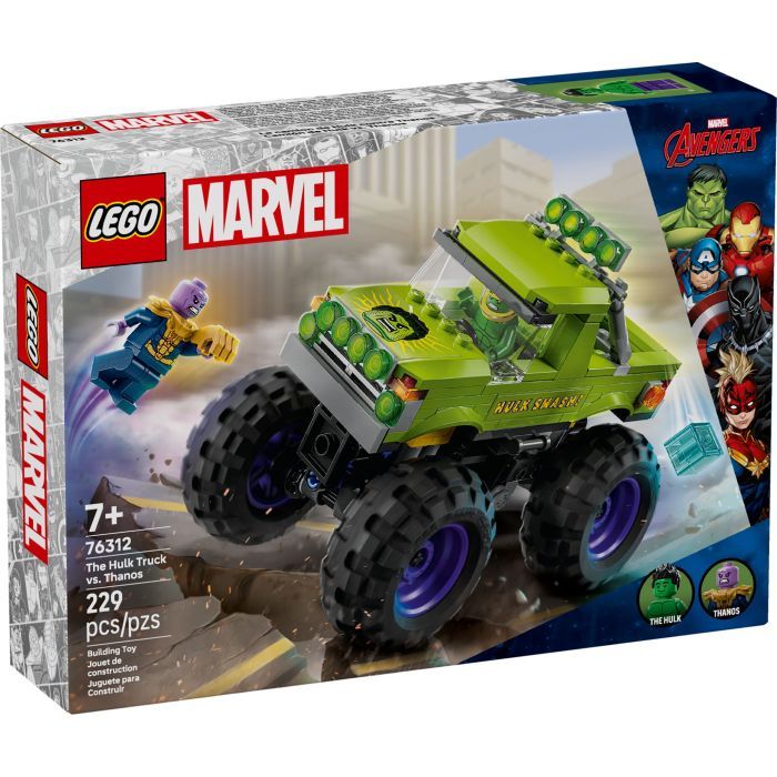 Конструктор LEGO Super Heroes Грузовик Халка против Таноса Фото
