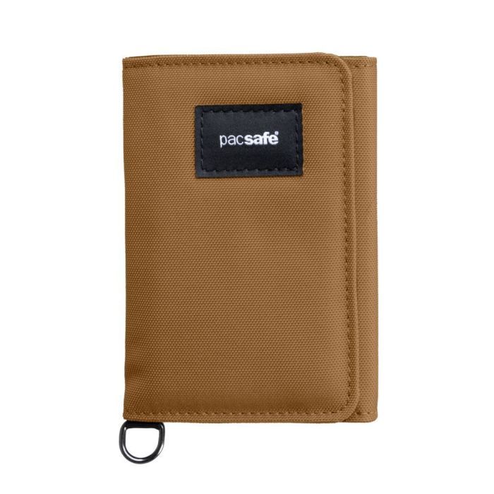Кошелек Pacsafe RFIDsafe trifold wallet Коричневий Фото