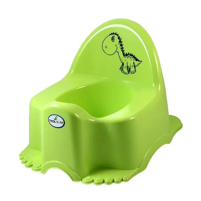 Горшок Tega Baby з музикою Dino lime Фото