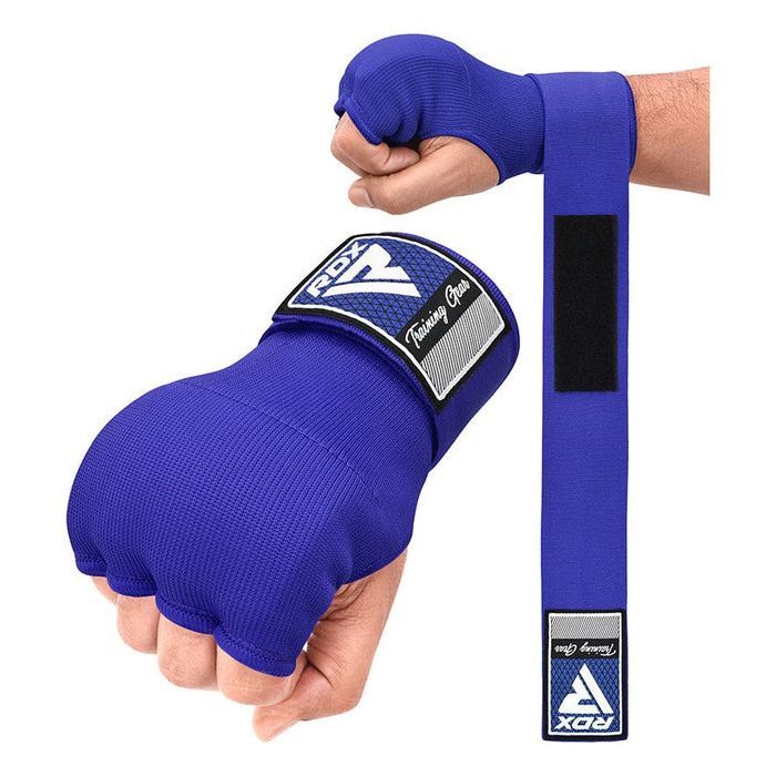 Бинты-перчатки RDX IS2 Inner Straps Blue L Фото