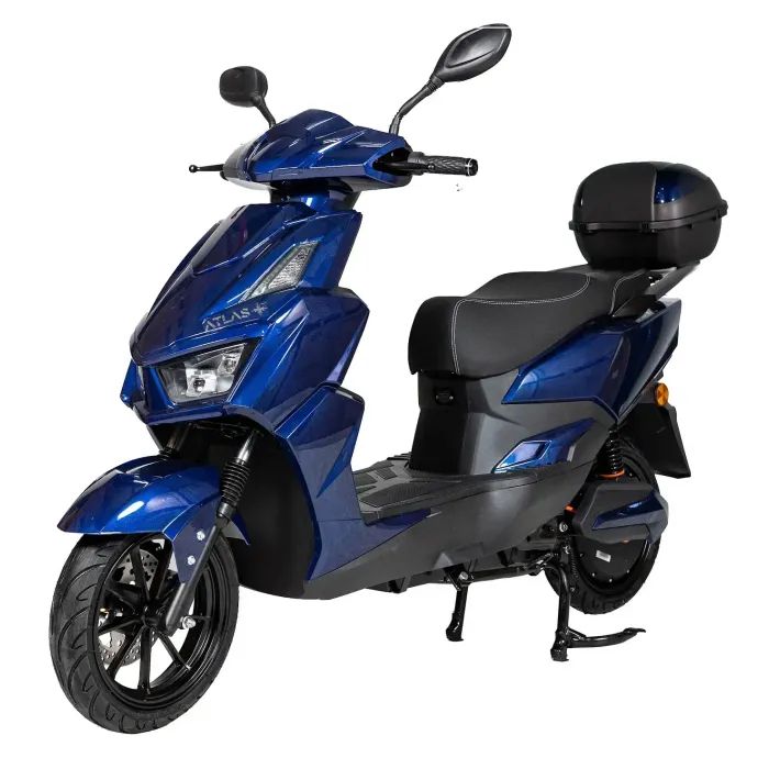 Электроскутер Atlas Tiger Box 2000W Cyan Blue Фото