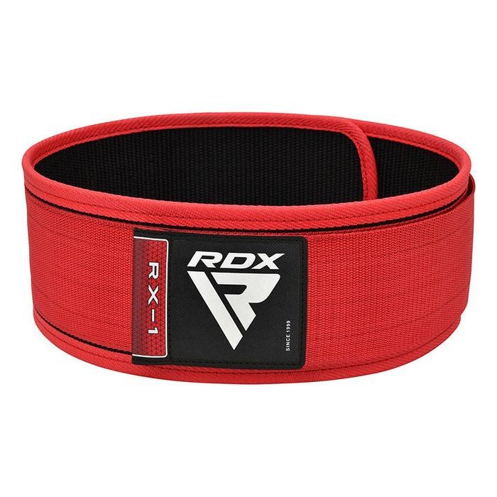 Атлетический пояс RDX RX1 Weight Lifting Belt Red L Фото