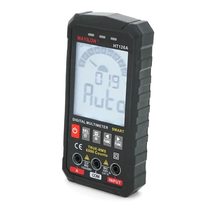 Цифровой мультиметр Mayilon HT-126A, V, A, R, C, F Фото