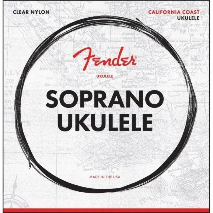 Струны для гитары Fender Soprano Ukulele Strings Фото
