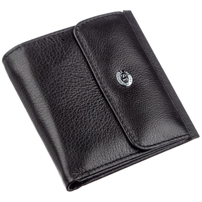 Кошелек ST Leather Черный Фото