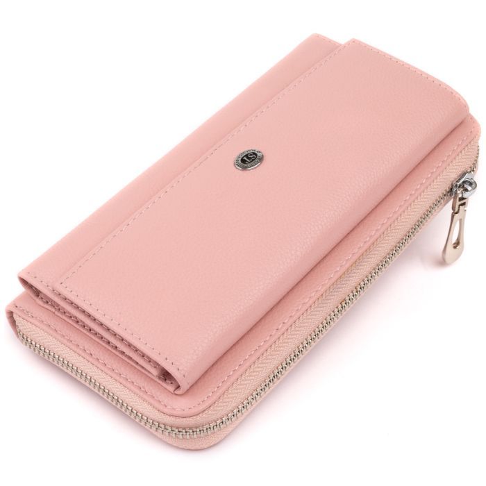 Кошелек ST Leather Розовый Фото