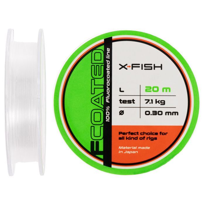 Флюорокарбон X-Fish FCoated 20m 0.30mm 7.1kg Фото